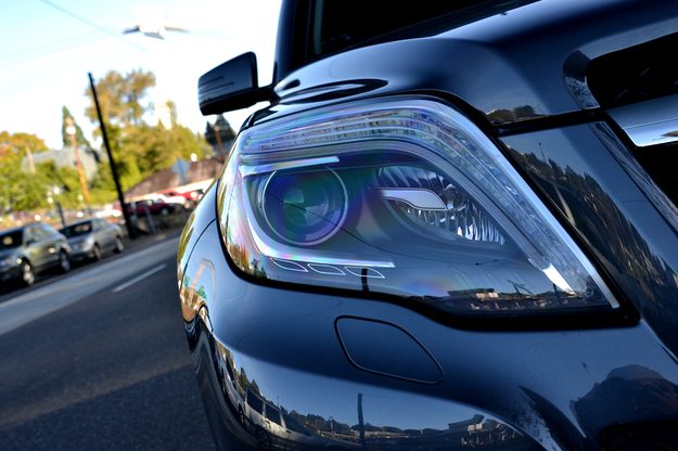 2013 Mercedes GLK350 exterior headlight
