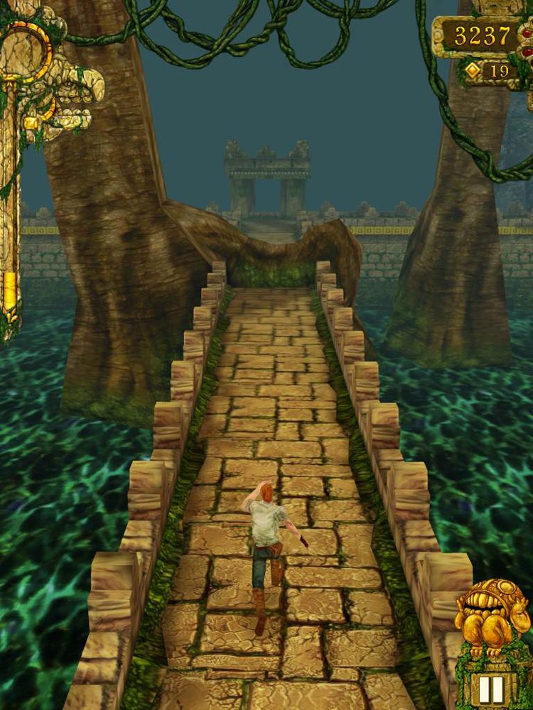 Apple iPad Mini review screenshot temple run iOS tablet