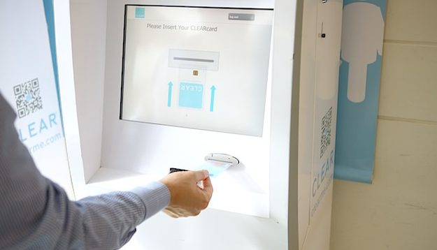 Clear airport smart card