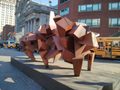 Google Nexus 4 Review camera outdoor sculpture android phone