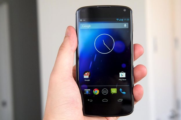 Google Nexus 4 Review front 2 android phone