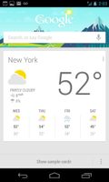 Google Nexus 4 Review screenshot weather android phone