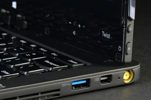Lenovo ThinkPad Edge Twist review right side ports