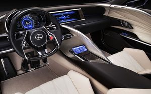 Lexus LF-LC concept interior
