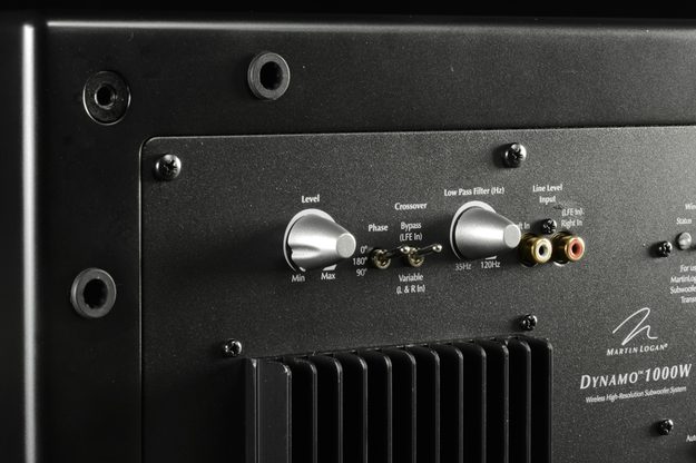 MartinLogan Dynamo 1000 inputs subwoofer review