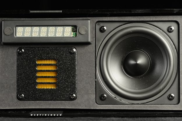 MartinLogan Motion Vision Sound Bar Review front driver led