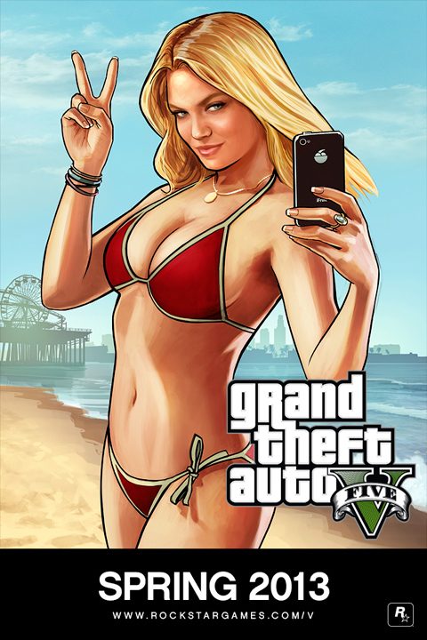 GTAV announcement poster