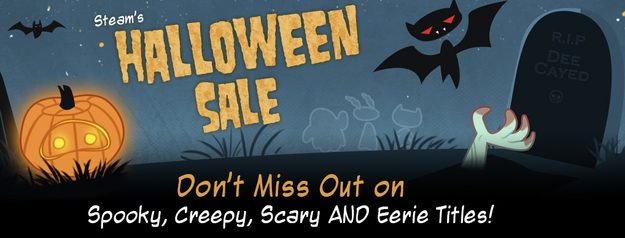 Steam Halloween sale