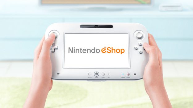 Wii U Gamepad eShop
