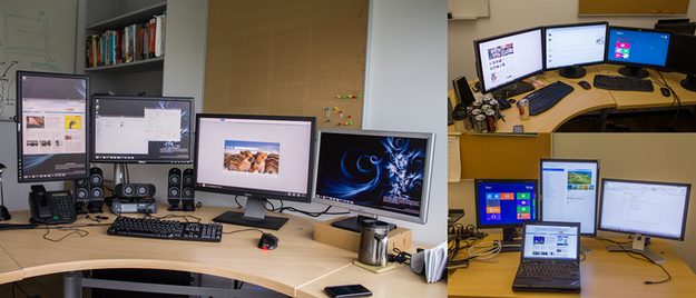 windows 8 multi monitor setup