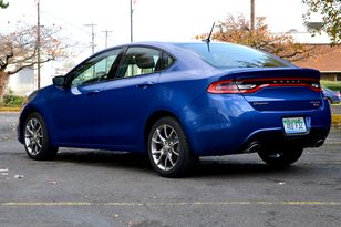 2013 Dodge Dart review back side angle exterior