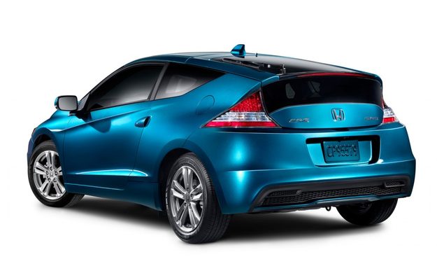 2013 Honda CR-Z rear three quarter view