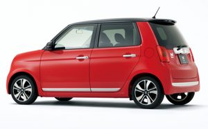 2013 Honda N-One rear three quarter view
