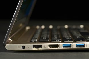 ASUS Zenbook UX51Vz Review right side ports