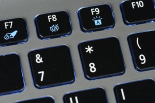 Acer Aspire V5 Touch Review keyboard backlighting