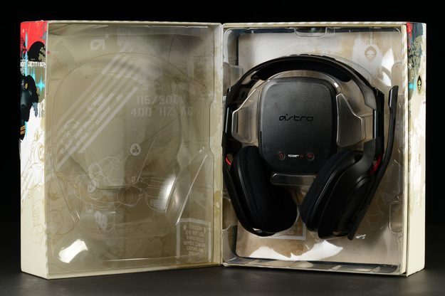 Astro A50 headset review out of box open