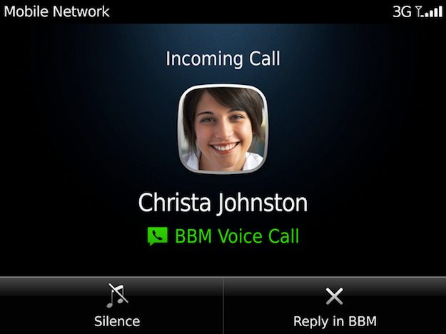 BlackBerry BBM Voice