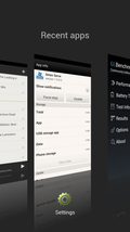 Droid DNA review screenshot recent apps