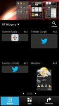 Droid DNA review screenshot widgets