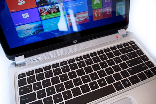 HP Envy TouchSmart Ultrabook 4 review keyboard windows 8