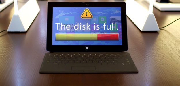Surface tablet storage microsoft surface windows rt