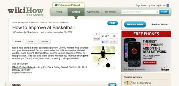 WikiHow basketball