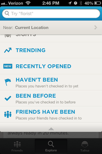 foursquare update