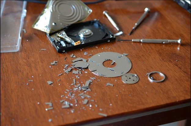 shatter hard drive