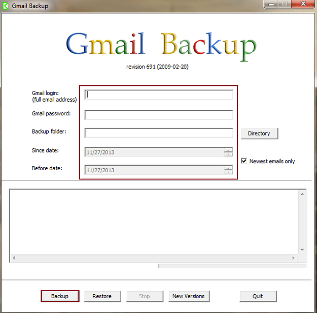 Gmail Backup
