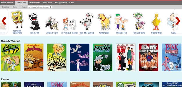 Netflix kids streaming video