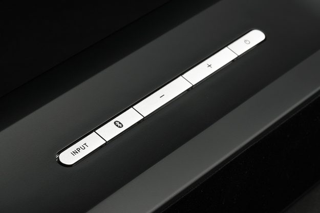 Toshiba Mini 3D Review soundbar controls