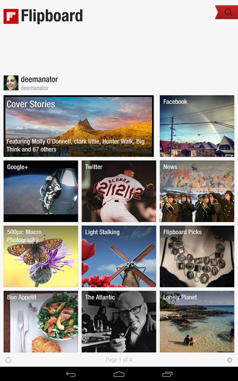 flipboard for android tablets