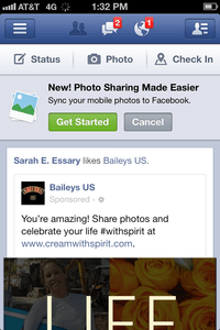 get started photo sync