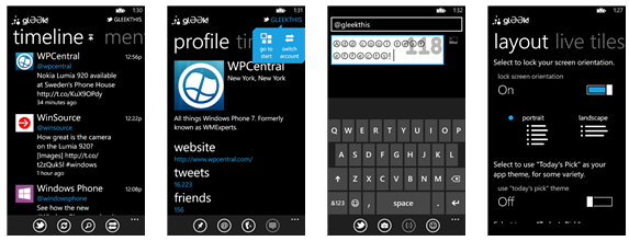 wp8 gleek