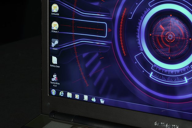 samsung series 7 gaming laptop review display