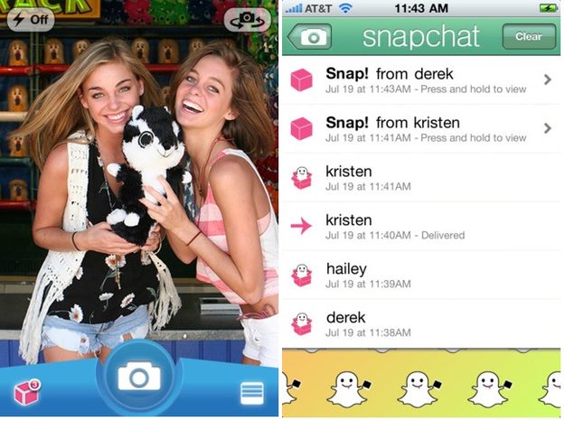 snapshots screenshot