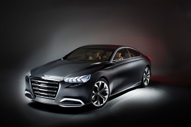 Hyundai HCD-14 Genesis front three quarter