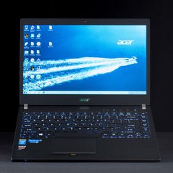 Acer TravelMate P6 front lifted