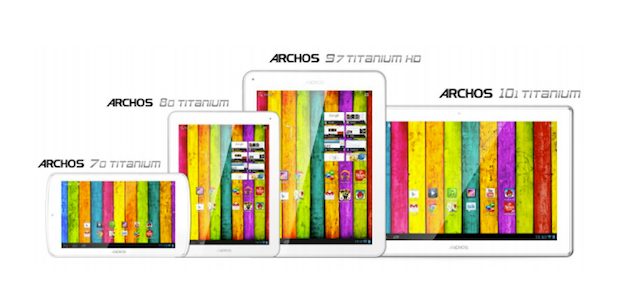 Archos Titanium Tablets