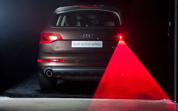 Audi advanced laser lights