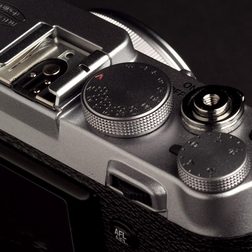 Fujifilm X100S Camera buttons left angle