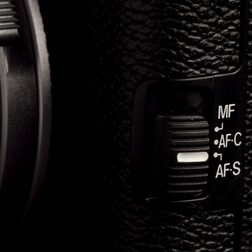 Fujifilm X100S Camera focus switch
