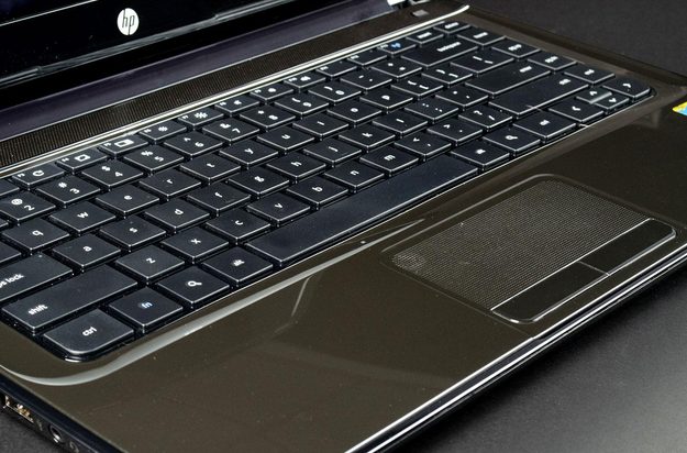 HP Pavilion Chromebook 14 review keyboard angle