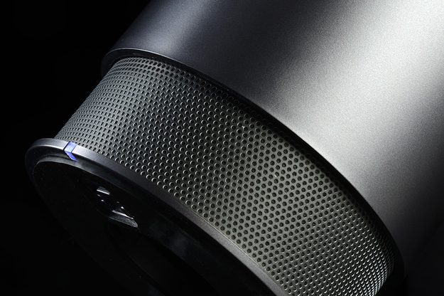 Hidden Radio Portable Bluetooth Speaker Review bottom grill led