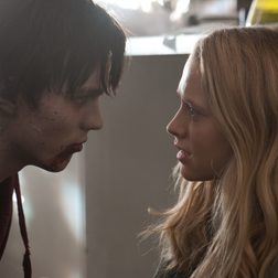 Nicholas Hoult and Teresa Palmer in "Warm Bodies."