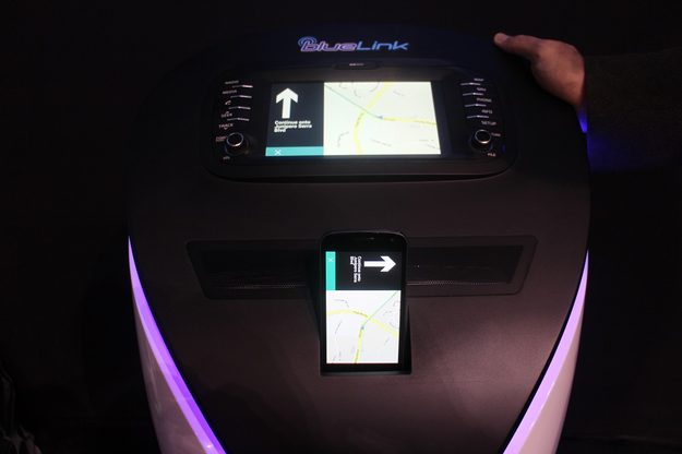 Hyundai infotainement screen prototype