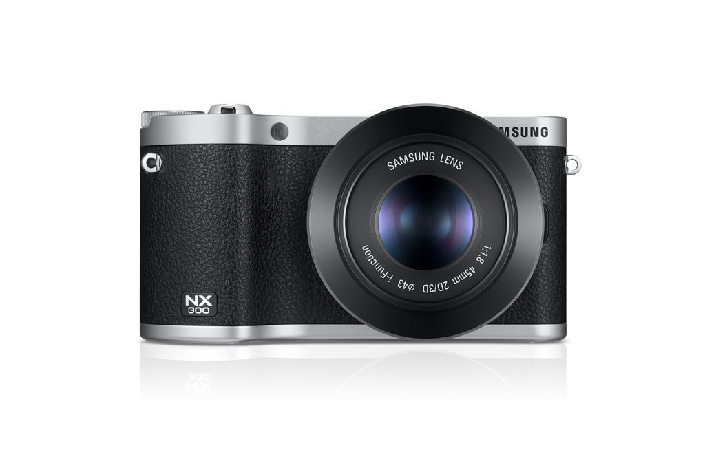 samsung nx300 smart camera unveiled ahead of ces 004 front with 45mm black