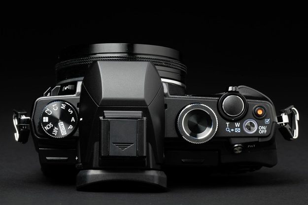 Olympus Stylus 1 top