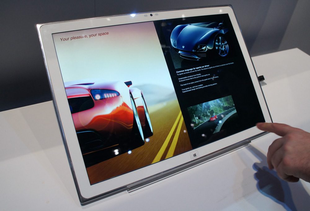 Panasonic 20 inch Windows 8 4K Tablet