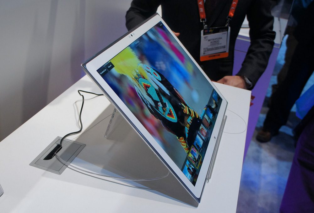 Panasonic 4K Tablet wide viewing angles